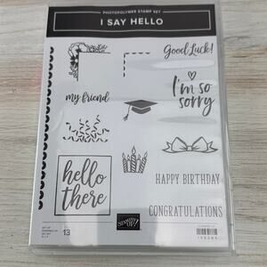 Stampin' Up! - I Say Hello